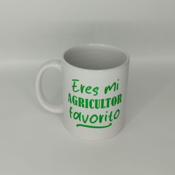 Taza eres mi agricultor favorito verde 1